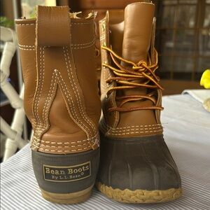 L.L. Bean Women’s Duck Boots Brown Size 6 M